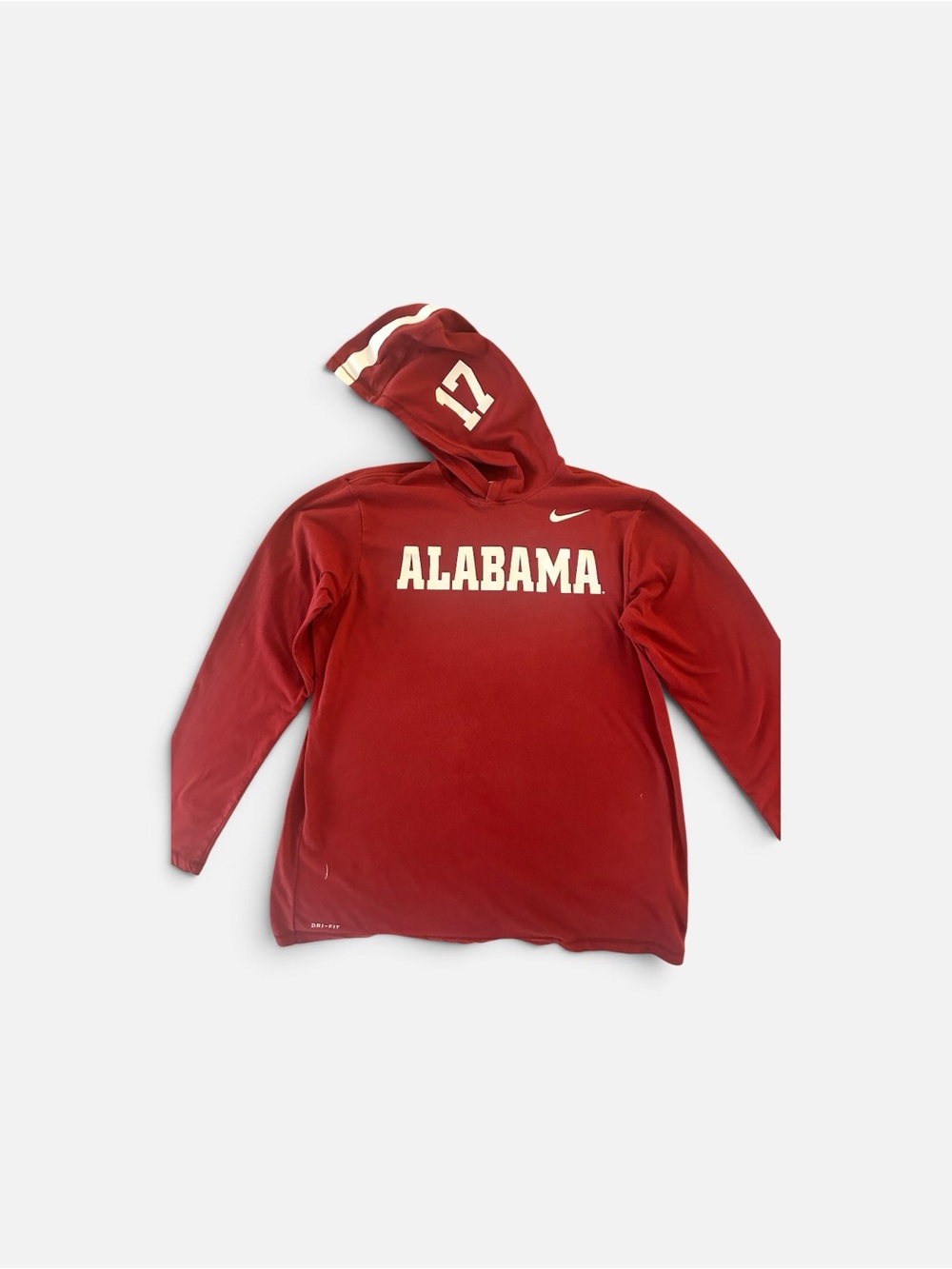 Nike Red Alabama Pullover Hoodie for Mens